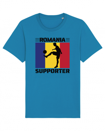 Fotbal Romania - Romanian supporter v4 Azur