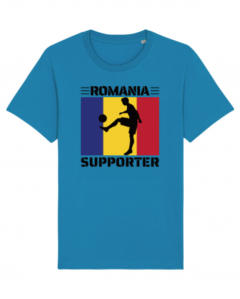 Fotbal Romania - Romanian supporter v4 Azur