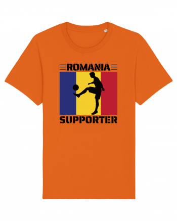 Fotbal Romania - Romanian supporter v4 Bright Orange