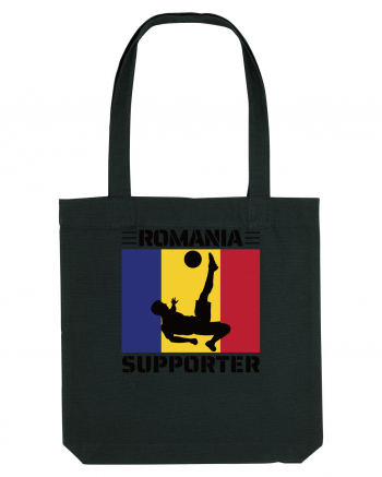 Fotbal Romania - Romanian supporter v5 Black