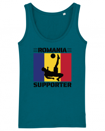 Fotbal Romania - Romanian supporter v5 Ocean Depth