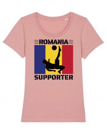 Fotbal Romania - Romanian supporter v5 Canyon Pink