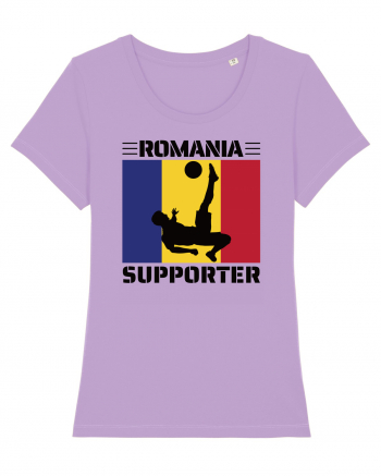 Fotbal Romania - Romanian supporter v5 Lavender Dawn