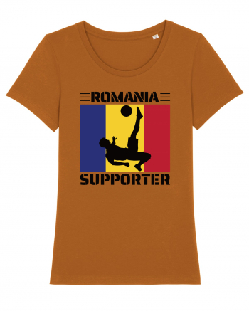 Fotbal Romania - Romanian supporter v5 Roasted Orange