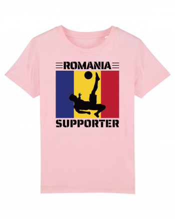 Fotbal Romania - Romanian supporter v5 Cotton Pink