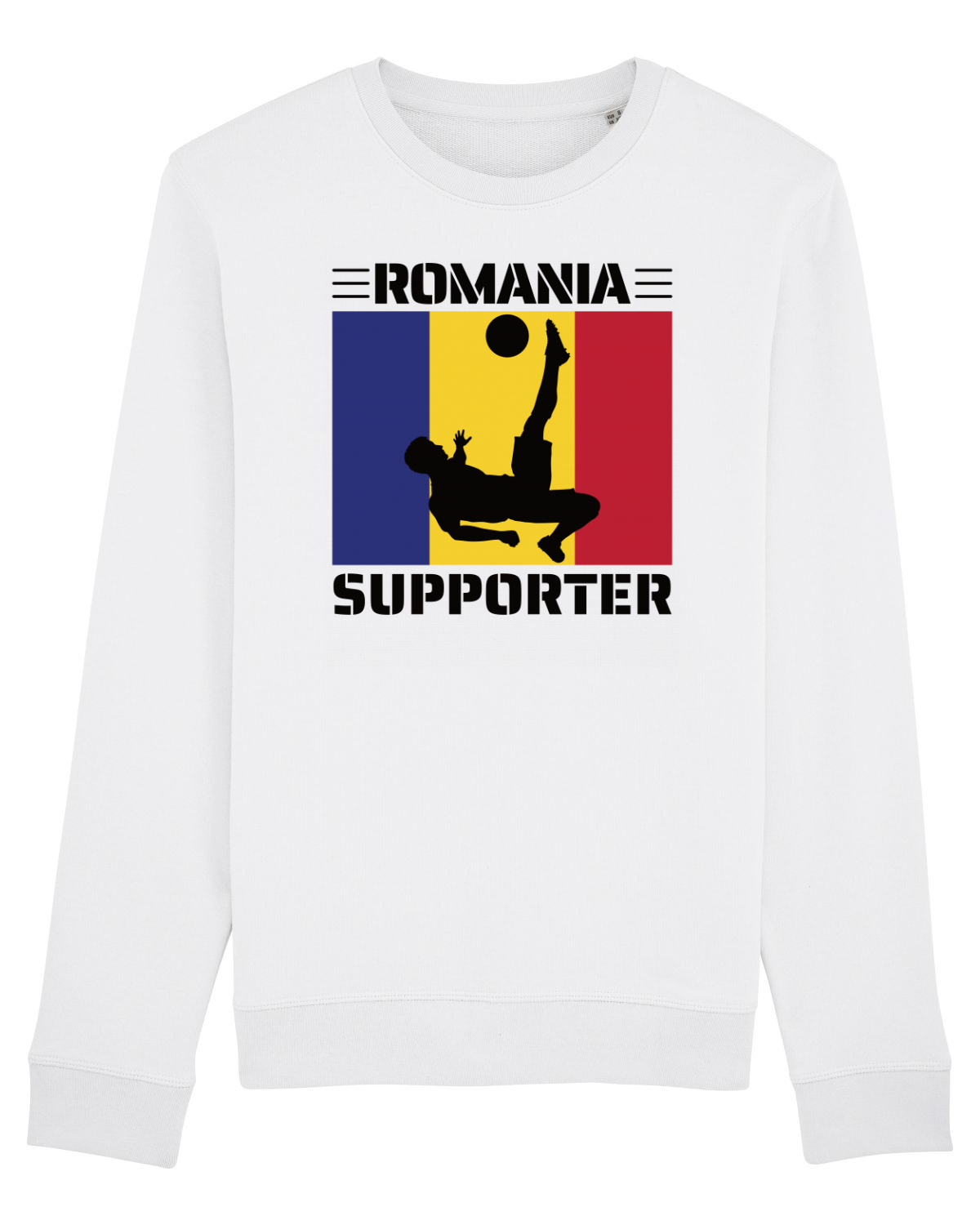 Bluză mânecă lungă Unisex Rise White
