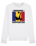 Fotbal Romania - Romanian supporter v5 Bluză mânecă lungă Unisex Rise