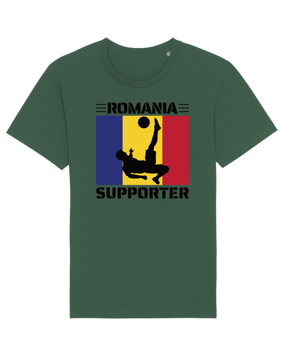 Tricou mânecă scurtă Unisex Rocker Bottle Green