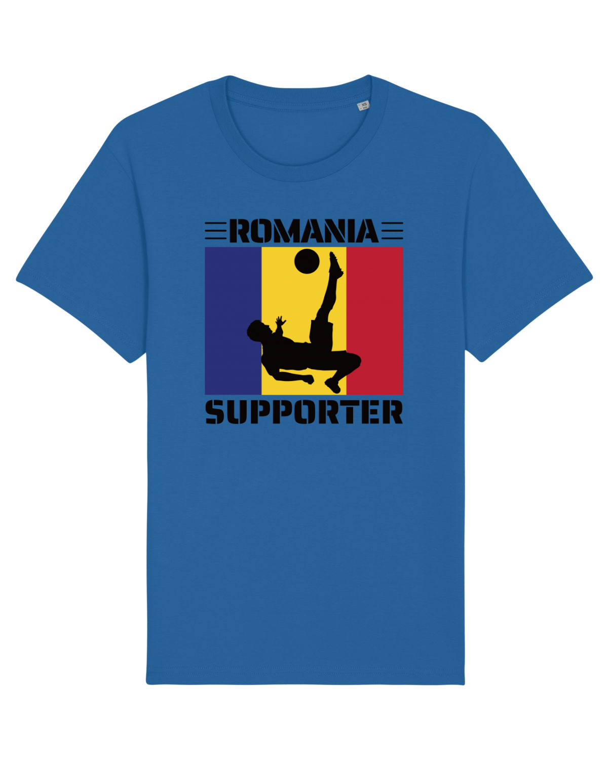 Tricou mânecă scurtă Unisex Rocker Royal Blue