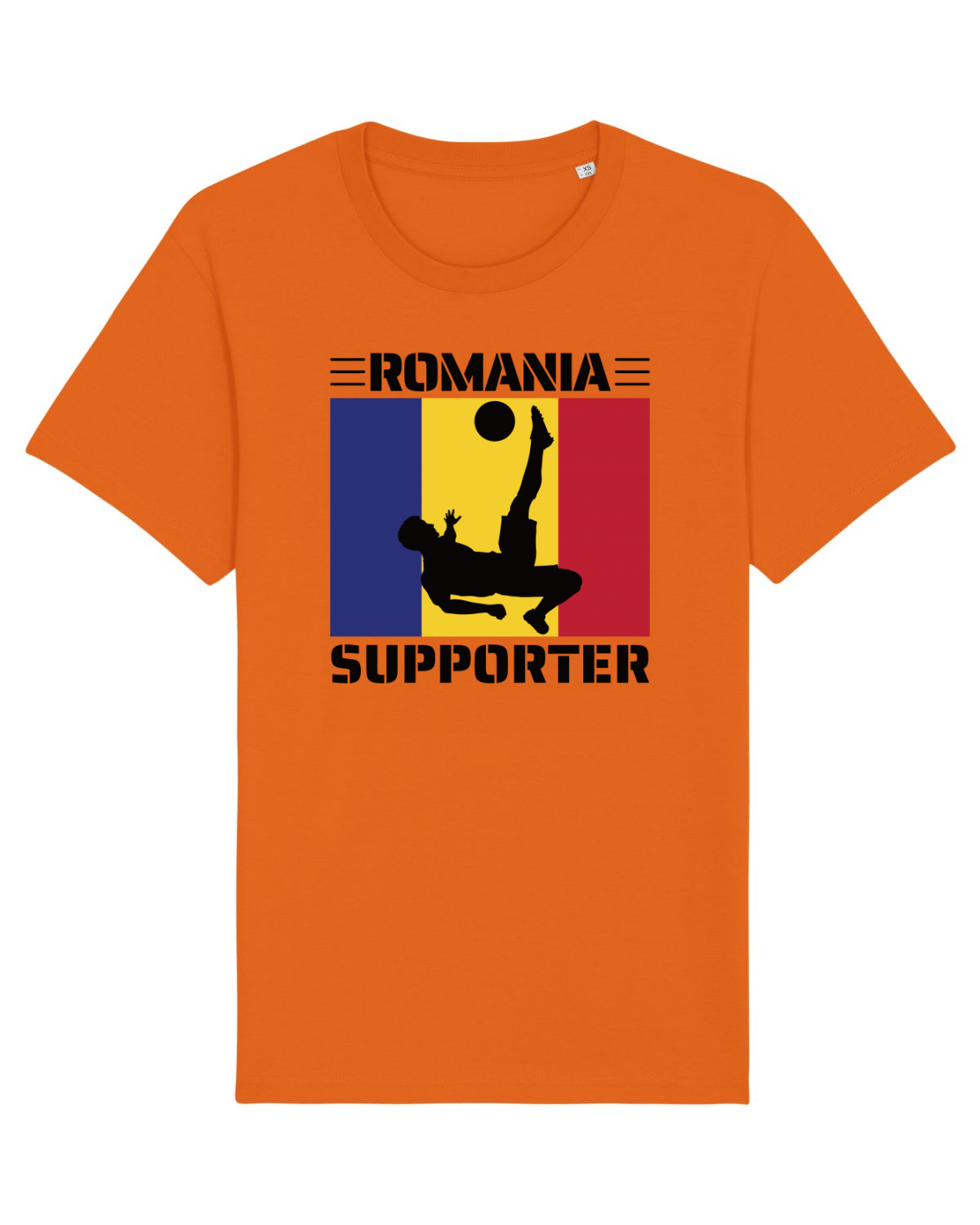 Tricou mânecă scurtă Unisex Rocker Bright Orange