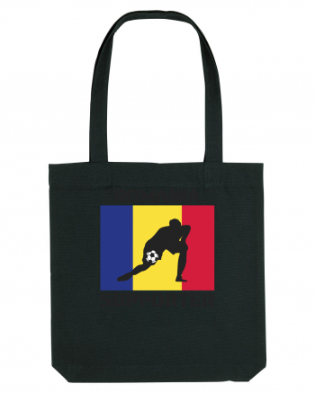 Fotbal Romania - Romanian supporter v6 Black