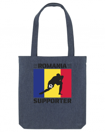 Fotbal Romania - Romanian supporter v6 Midnight Blue