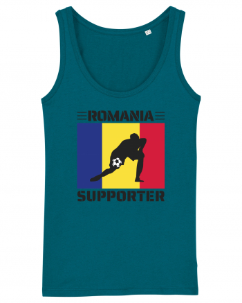 Fotbal Romania - Romanian supporter v6 Ocean Depth