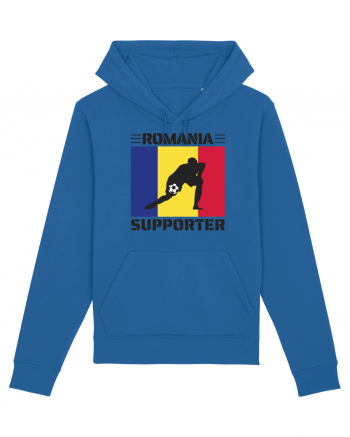 Fotbal Romania - Romanian supporter v6 Royal Blue