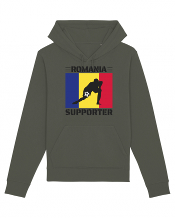 Fotbal Romania - Romanian supporter v6 Khaki