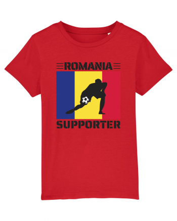 Fotbal Romania - Romanian supporter v6 Red