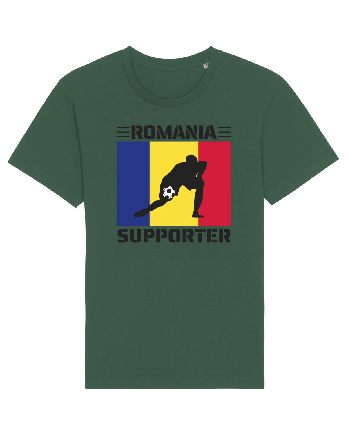 Tricou mânecă scurtă Unisex Rocker Bottle Green