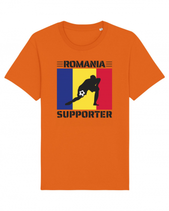 Fotbal Romania - Romanian supporter v6 Bright Orange