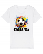 pentru fanii fotbalului românesc - Splashed football v2 Tricou mânecă scurtă  Copii Mini Creator