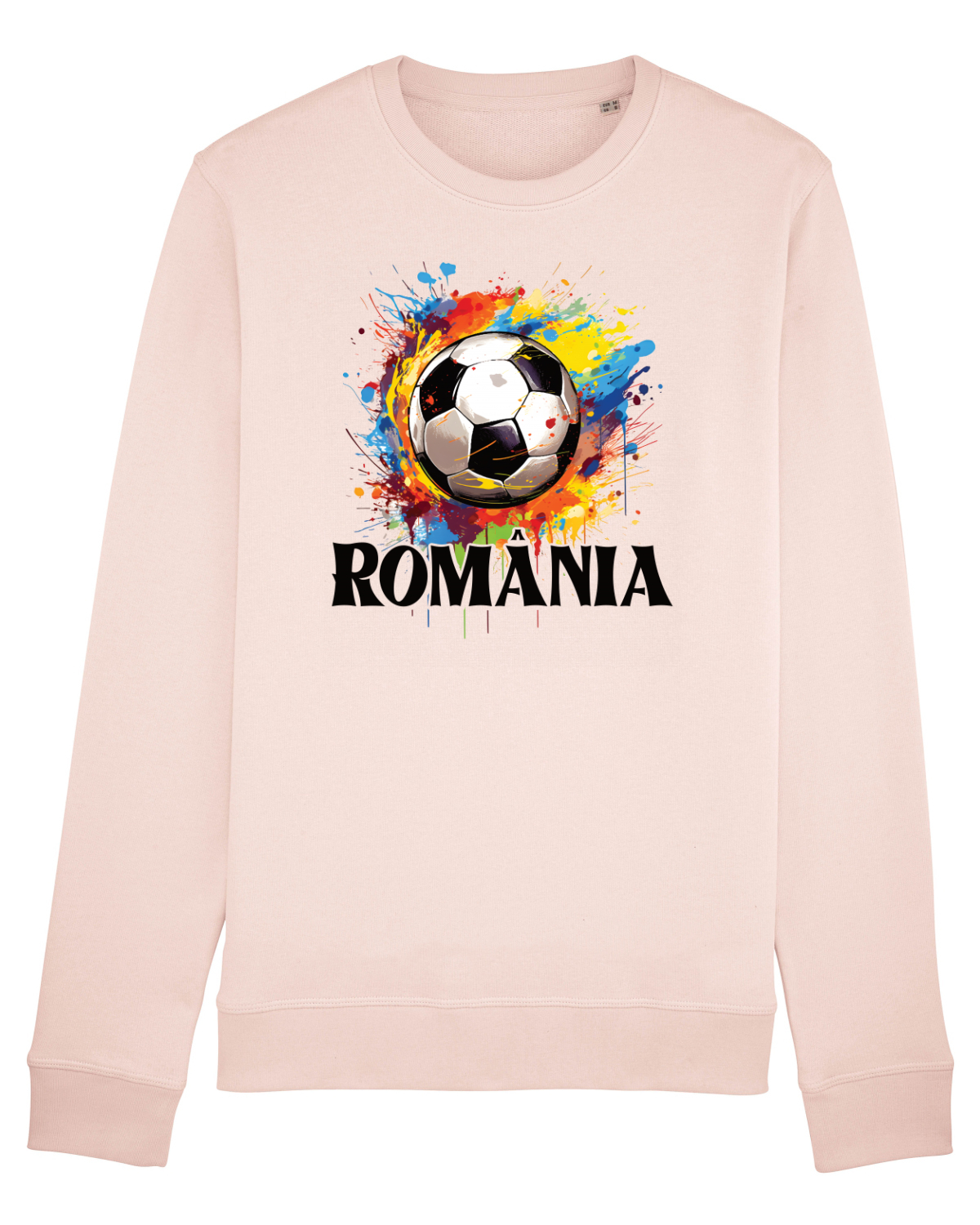 Bluză mânecă lungă Unisex Rise Candy Pink