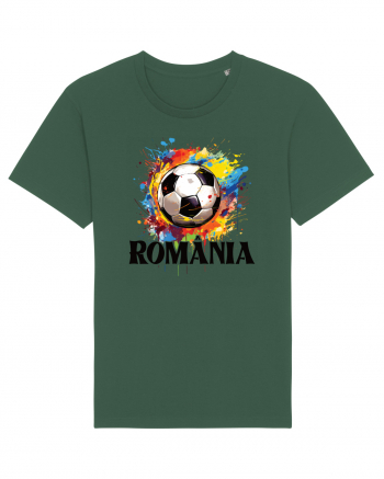 pentru fanii fotbalului românesc - Splashed football v2 Bottle Green