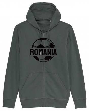 Suporter fotbal Romania v1 Anthracite