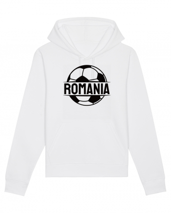 Suporter fotbal Romania v1 White