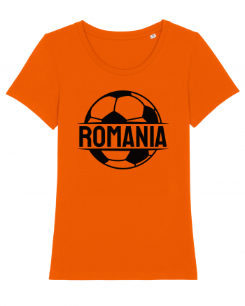 Suporter fotbal Romania v1 Bright Orange