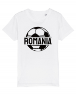 Suporter fotbal Romania v1 Tricou mânecă scurtă  Copii Mini Creator