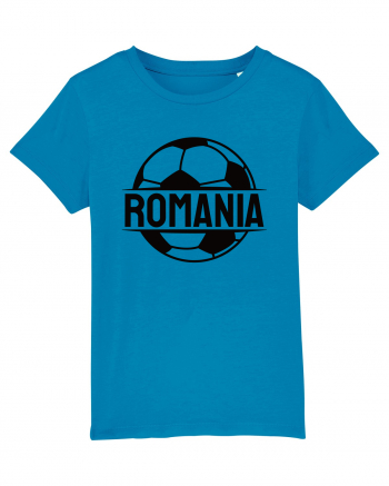 Suporter fotbal Romania v1 Azur