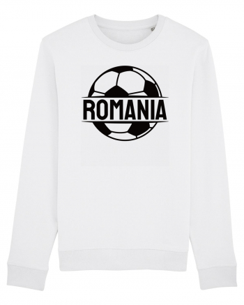 Suporter fotbal Romania v1 White