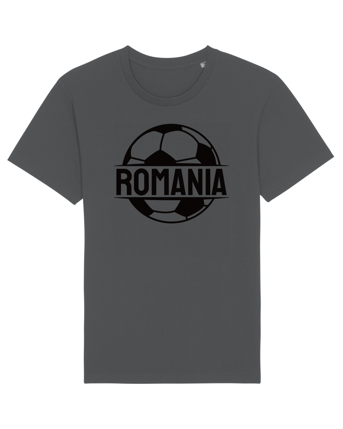 Tricou mânecă scurtă Unisex Rocker Anthracite