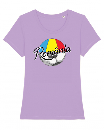 Suporter fotbal Romania v2 Lavender Dawn