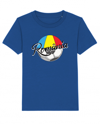 Suporter fotbal Romania v2 Majorelle Blue