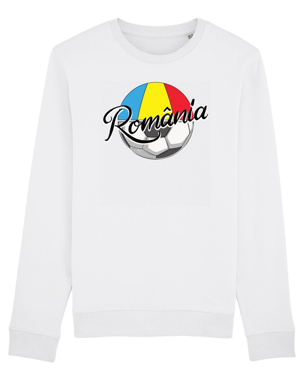 Bluză mânecă lungă Unisex Rise White