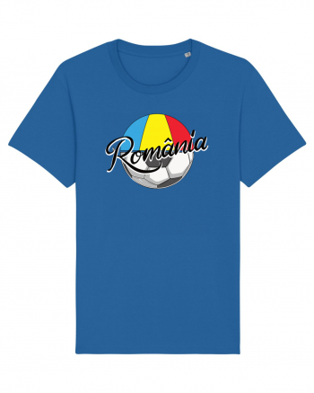 Suporter fotbal Romania v2 Royal Blue