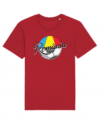 Suporter fotbal Romania v2 Red