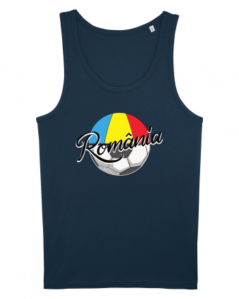 Suporter fotbal Romania v2 Navy