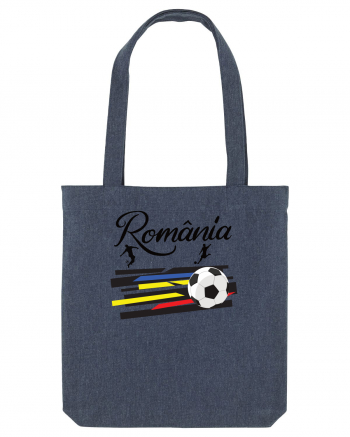 Suporter fotbal Romania v3 Midnight Blue