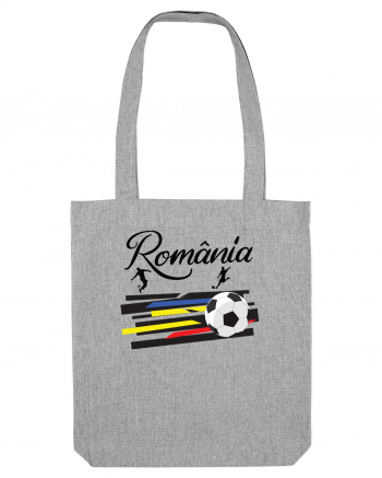 Suporter fotbal Romania v3 Heather Grey