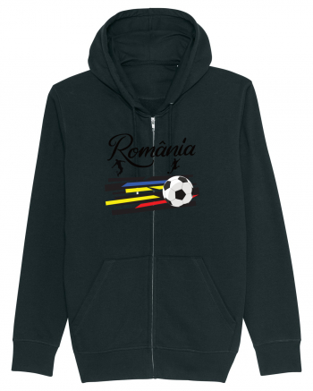 Suporter fotbal Romania v3 Black