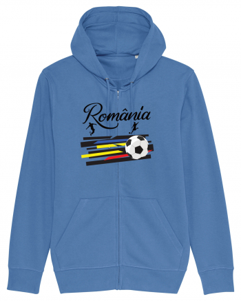 Suporter fotbal Romania v3 Bright Blue