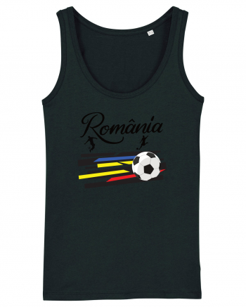 Suporter fotbal Romania v3 Black