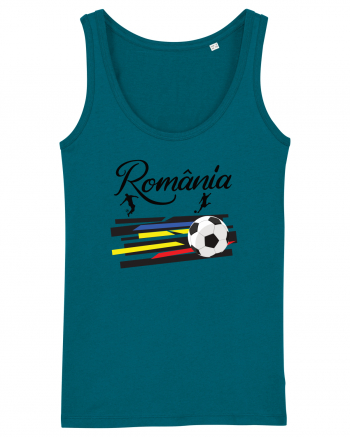 Suporter fotbal Romania v3 Ocean Depth