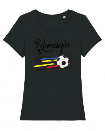 Suporter fotbal Romania v3 Black