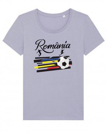 Suporter fotbal Romania v3 Lavender