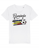 Suporter fotbal Romania v3 Tricou mânecă scurtă  Copii Mini Creator