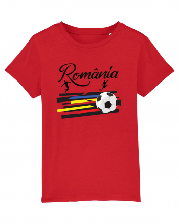 Suporter fotbal Romania v3 Red