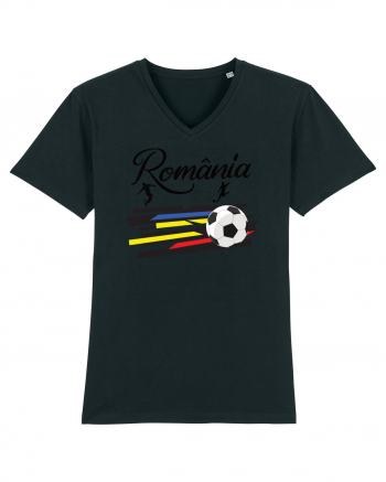 Suporter fotbal Romania v3 Black