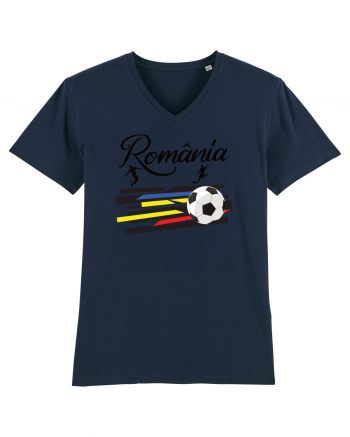 Suporter fotbal Romania v3 French Navy